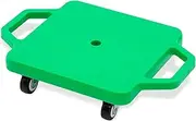 Kids Scooter Board with Handles Swivel Castors Square Plastic Floor Surfer for Physical Education Kids Physical Education Home Use