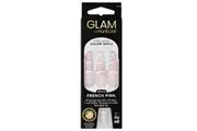 Glam By Manicare Press On Nails -Medium French Pink Kit