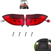 Club Car Precedent LED Taillight Tail Light 2004-up Rear Light 12V 3 Wires,(2) Tail Light kit Replacements