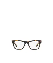 square frame glasses 54 White