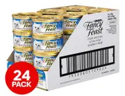 24 x Purina Fancy Feast Grilled Ocean Whitefish & Tuna Feast Pat� 85g
