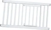 yuksok Dog Gate Sturdy Room Divider Step Through Type Barrier Easy Install Pet Fence for House Doorways Kitchen Stairs, 83 to 89cm with Door
