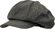 [yuksok] Newsboy Hat Summer Spring Cabbie Driving Hat for Shopping Driving Fishing Travel