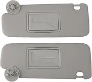 Side Sun Visor Replacement 1Pair, Left Right Car Sun Visor for Sonic 2012 ‑ 2020, MATIZ 2004-2017, Spark 2011-2022, Gray