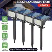 Solar Powered Lamps Adjustable Solar Spotlights Waterproof Landscape Wall Lights