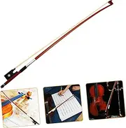 ULDIGI Wood Violin Bow Replacement Violin Bow for Beginners Natural Horsehair Balanced and Stylish