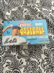 2021 Topps Heritage Baseball Hobby Box