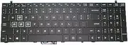 Laptop Keyboard for Tongfang GJ5CN64 Colourful Backlit English US Black
