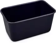 E980199 Non-Stick Loaf Tin | 1.5L/2Lb | Carbon Steel | Dark Blue | Bread Tin for