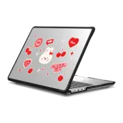 MacBook Pro 14-inch (M1 - M4) Impact Case Bunny Stickers by Poyofview