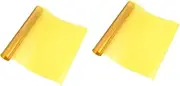 CAXUSD 2pcs Stage Lighting Filters Light Diffuser Sheets Gels for Lights Film for Professional Use