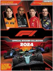 Topps Official F1 Formula One Sticker Collection 2024: All 156 Stickers + Album