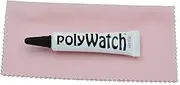 Polywatch Poly Watch Plastic Crystal Glass Polish & Scratch Remover Repair Tool with Pink Cloth, 1 Count (Pack of 1)