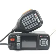 Mini Mobile Radio 25W VHF UHF AUTO FM Encryption DTMF LCD Vehicle Transceiver