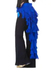 1PC Women's Belly Dance Hip Scarf Belt SkirtBelt Nine Tail Fox Skirt Performance