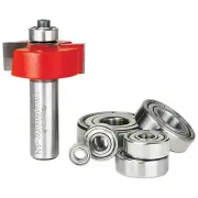 Freud 32-524 1-3/8-Inch (Dia.) Rabbeting Router Bit with Bearing Set