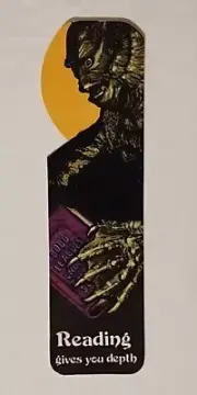 1982 One Stop Posters Universal Monsters Creature Black Lagoon Bookmark NEW