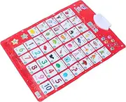 Toyvian 1pc Wall Chart with Sound Talking Poster Learning Chart Education Educational Chart Alphabet Poster for Letter for Electronic Poster