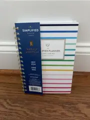Emily Ley Simplified 2024 2025 Academic Calendar Planner Weekly Fashion Stripe