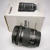 在飛比找Yahoo!奇摩拍賣優惠-Canon EF-S 10-18mm f4.5-5.6 IS