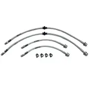HEL Braided Brake Line Kit - Nissan S13 Silvia/180SX (GTS-T/GT-R Front/Rear Cali