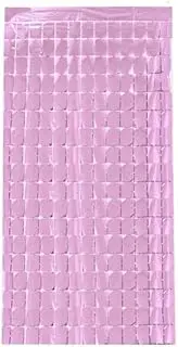 AIMALL Rectangle Tinsel Curtain Shimmer Wall Backdrop 2m Length Party Decoration Sequin，Elegant Rectangle Tinsel Curtain, Perfect for Decorations