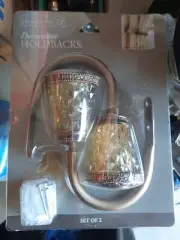 Drapery Curtain Holdback Holder Holdbacks Bronze Wall Mount Hook