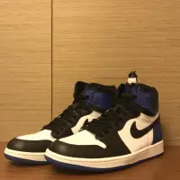 在飛比找蝦皮購物優惠-Air Jordan 1 Fragment 白藍黑頭 藤原浩