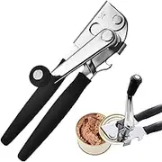 Industrial Can Opener | Folding Crank Easy Lid Opener | Tin Cutter To Seal, Stainless Steel Crank Can Overner - Food Opening Tool