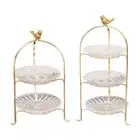 Cake Stand 3 Tier Serving Tray Snack Display Tray Decoration for Pie Cookies
