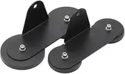 ELAYARD 1 Set Car Roof Rack Magnetic Holders for LED Lights Stable Mounting Base for Vehicle Roof Lights Lightweight Bracket Easy Installation Weather Resistant Design Compact