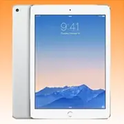 Apple iPad AIR 2 Cellular (128GB, Silver) - Excellent