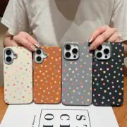 Shockproof Cute Flower Phone Case For iPhone 16 15 Pro Max 14 13 12 Slim Cover