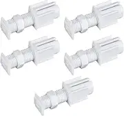 Shutter Installation Code Roller | 5X Window Blind Brackets | Vertical Replacement Part Set for Home Living Room Bedroom Bathroom