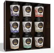 Coffee Gift Set - Coffee Gifts For Men, Instant Coffee Gift Set |9 Flavours Coffee Gift Sets For Women, Men |Mens Gifts, Coffee Selection Gift Set, Coffee Lovers