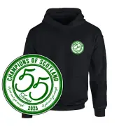 Childrens The Celts CHAMPIONS of Scotland 2025 Hoodie Fanmade 55 Times Pocket CR