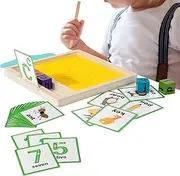 Sand Box Toys Writing Tray | Sand Tray for Kids - Educational Learning Sensory Tools for Special Education Word Learning Classroom Kindergarten