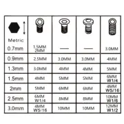 New 7Pcs 0.7mm-3mm Hexagon Allen for Key Set Wrench Screwdriver Tool
