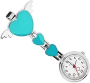 [Holibanna] Creative Watch Magnetic Fob Watch for Nurses Doctor Watch Brooch Watches Women Accessories Tote Nursing Retractable Clinical Second Fake Holder Ladies Green