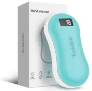 YOIDOO Hand Warmers Rechargeable, 10000mAh Electric Portable Pocket Warmer/Power