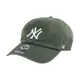 NEW ERA-47 品牌NY 白繡線中性棒球帽（莫藍迪綠）_廠商直送
