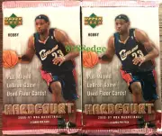 (2) 2006-07 HARDCOURT HOBBY SEALED PACKS: MICHAEL JORDAN/LeBRON JAMES DUAL AUTO?