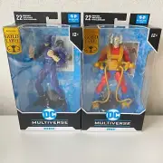 McFarlane Toys DC Multiverse ORION and WILDCAT GOLD LABEL and Power Girl Bundle