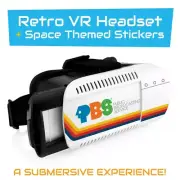 PBS Kids PBVR1500NA Retro Space-Themed Virtual Reality Headset