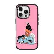 iPhone 16 Pro Impact Case Coffee & Pets