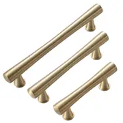 Cabinet Door Handle Set 3Sizes Black Drawer Wardrobe Pull Handle for Furniture