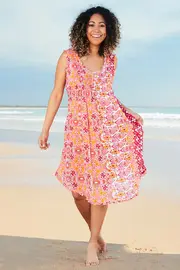 Mauritius Sleeveless Dress--LUL-SU16-MASLD