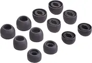 Replacement Silicone Tips Earbuds Eartips Set for Samsung Galaxy Buds Pro Headphones Fit in Case Ear Tips, S/M/L 3 Size 6 Pairs Soft Eartips for Galaxy Buds Pro Wireless Earbuds (Phantom Black)