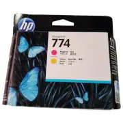 Genuine HP 774 P2V99A Magenta & Yellow DesignJet Printhead