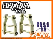 MITSUBISHI TRITON ML MN EXTENDED GREASABLE ANTI-INVERSION SHACKLES & BUSHES